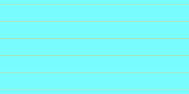 #79fdfd, #dbd393 horizontal lines, two pixels wide, seventy-one pixels apart