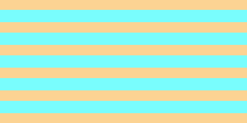 #79fdfd, #fcd393 horizontal lines, thirty-four pixels wide, forty pixels apart