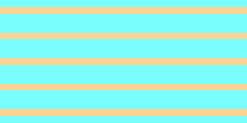 #79fdfd, #fcd393 horizontal lines, twenty-two pixels wide, sixty-one pixels apart