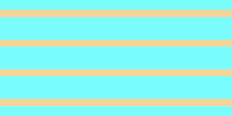 #79fdfd, #fcd393 horizontal lines, twenty-three pixels wide, seventy-nine pixels apart