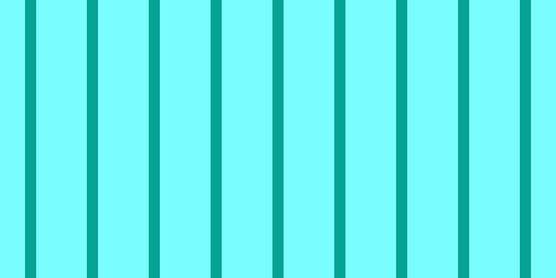 #79fdfd, #04a393 vertical lines, sixteen pixels wide, seventy-three pixels apart