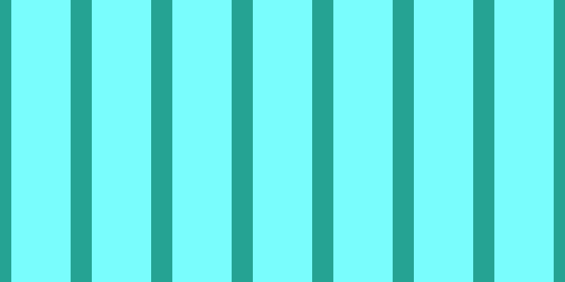 #79fdfd, #25a393 vertical lines, thirty pixels wide, eighty-four pixels apart