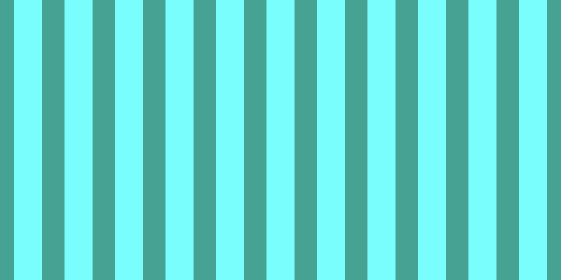 #79fdfd, #46a393 vertical lines, thirty-two pixels wide, forty pixels apart