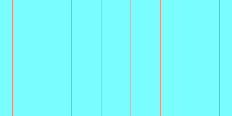 #79fdfd, #caa393 vertical lines, two pixels wide, one hundred pixels apart