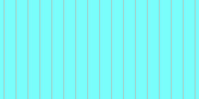 #79fdfd, #caa393 vertical lines, two pixels wide, forty-six pixels apart