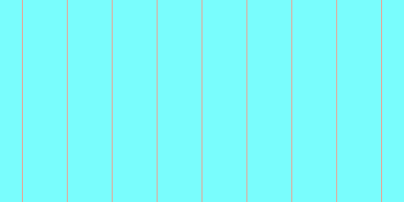 #79fdfd, #eba393 vertical lines, two pixels wide, eighty-seven pixels apart