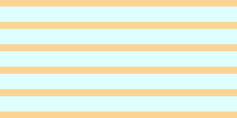 #79fdfd (25%), #fcd393 horizontal lines, twenty-four pixels wide, fifty-two pixels apart
