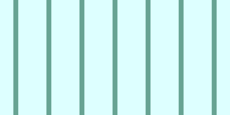 #79fdfd (25%), #67a393 vertical lines, seventeen pixels wide, ninety-eight pixels apart