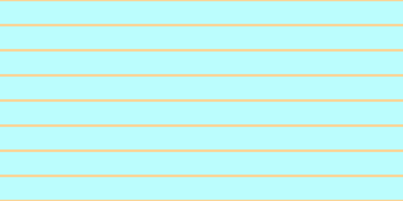 #79fdfd (50%), #fcd393 horizontal lines, five pixels wide, forty-five pixels apart