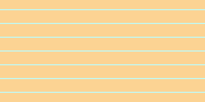 #79fdfd (50%), #fcd393 horizontal lines, fifty pixels wide, four pixels apart