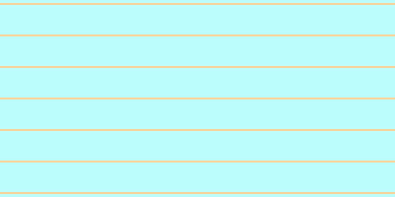 #79fdfd (50%), #fcd393 horizontal lines, four pixels wide, sixty pixels apart