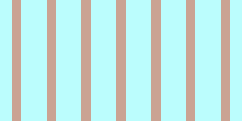 #79fdfd (50%), #caa393 vertical lines, thirty-two pixels wide, eighty-three pixels apart