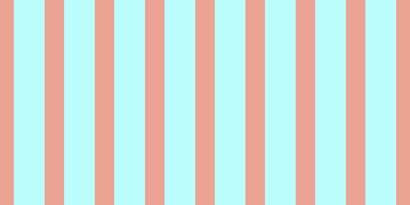 #79fdfd (50%), #eba393 vertical lines, thirty-eight pixels wide, sixty pixels apart