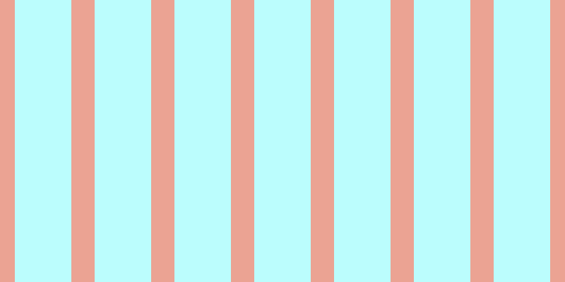 #79fdfd (50%), #eba393 vertical lines, thirty-three pixels wide, eighty pixels apart