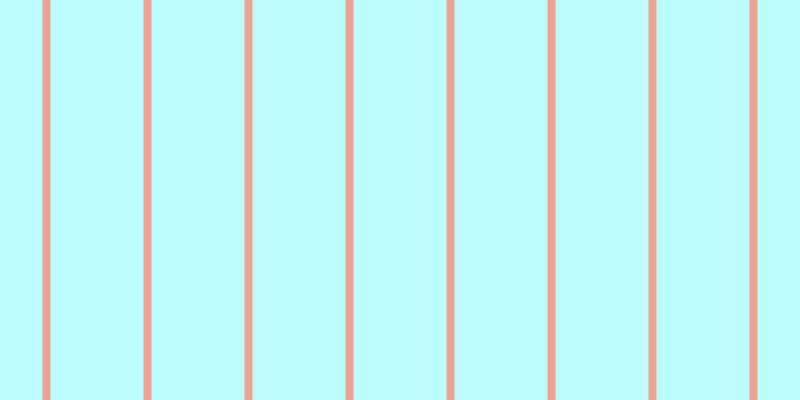 #79fdfd (50%), #eba393 vertical lines, eight pixels wide, ninety-three pixels apart
