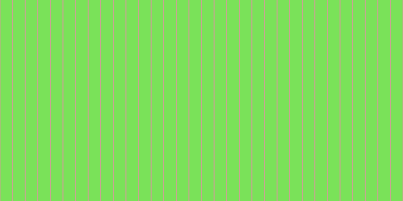#7ae259, #caa393 vertical lines, two pixels wide, twenty-three pixels apart