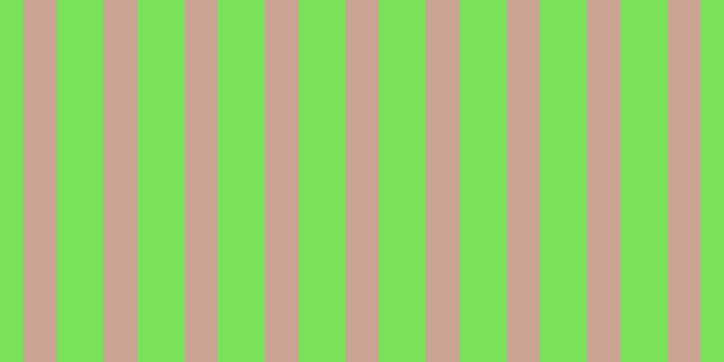 #7ae259, #caa393 vertical lines, thirty-seven pixels wide, fifty-two pixels apart