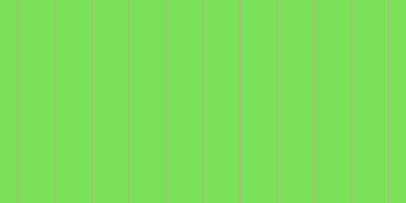 #7ae259, #caa393 vertical lines, two pixels wide, seventy-one pixels apart