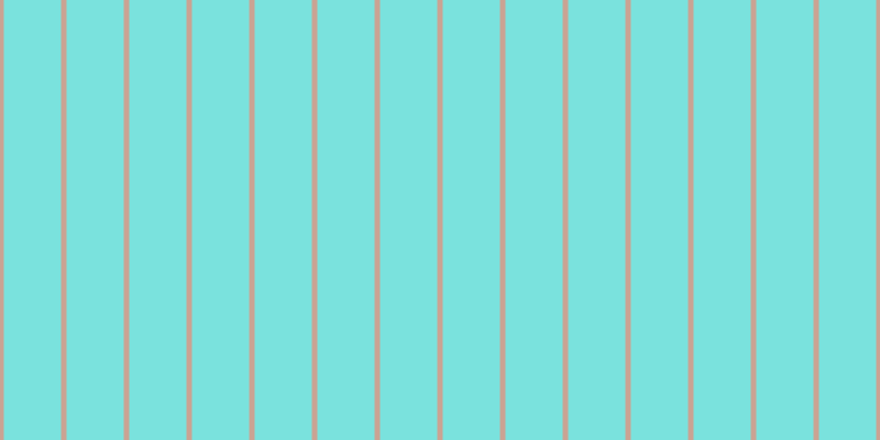 #7ae2dd, #caa393 vertical lines, five pixels wide, fifty-two pixels apart