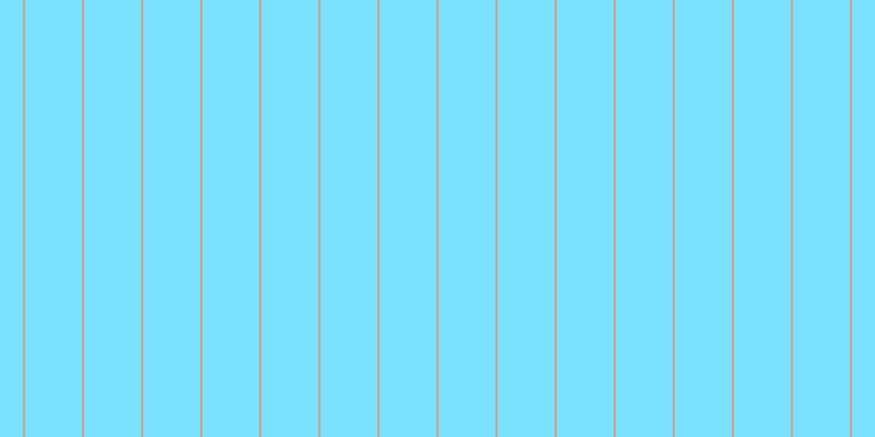 #7ae2fe, #caa393 vertical lines, two pixels wide, fifty-two pixels apart