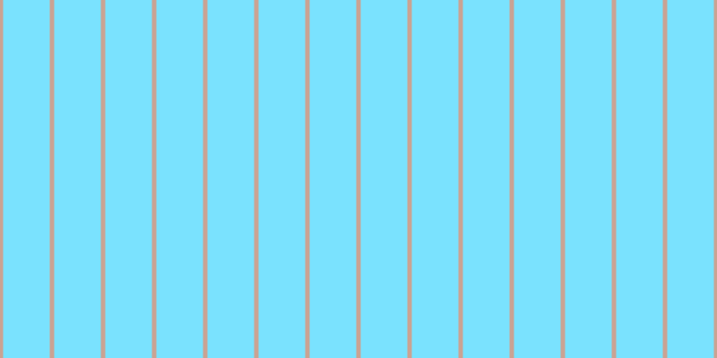 #7ae2fe, #caa393 vertical lines, five pixels wide, fifty-two pixels apart