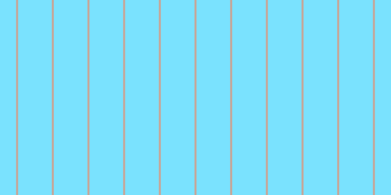 #7ae2fe, #caa393 vertical lines, four pixels wide, sixty-nine pixels apart