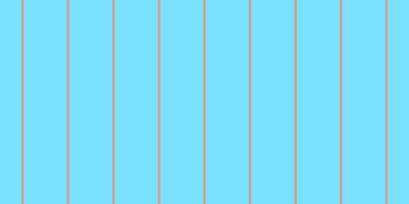 #7ae2fe, #caa393 vertical lines, five pixels wide, eighty-four pixels apart