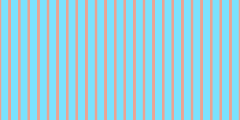 #7ae2fe, #eba393 vertical lines, nine pixels wide, twenty-three pixels apart
