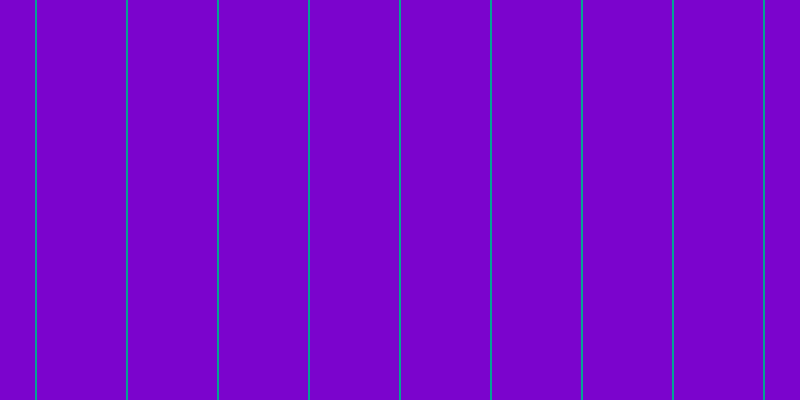 #7b04cd, #04a393 vertical lines, two pixels wide, eighty-nine pixels apart