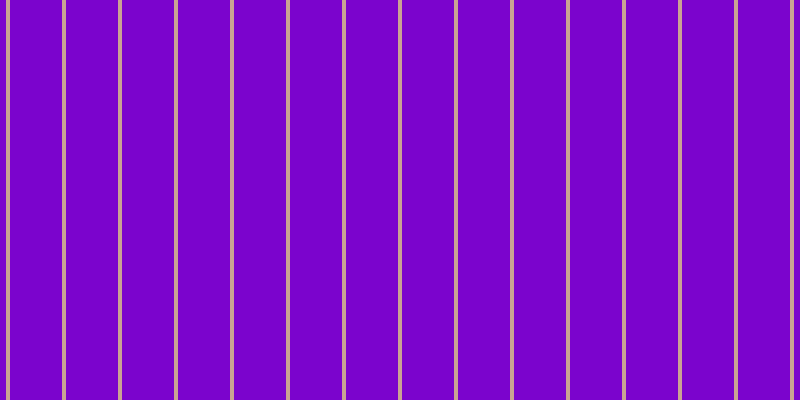 #7b04cd, #caa393 vertical lines, four pixels wide, fifty-two pixels apart