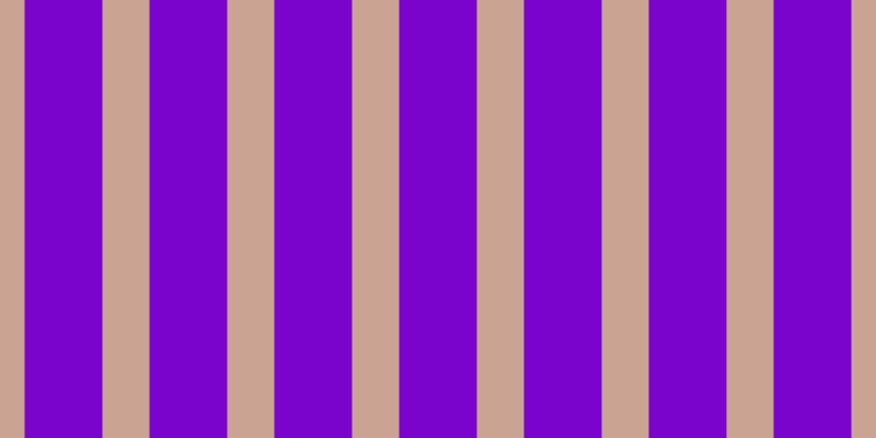 #7b04cd, #caa393 vertical lines, forty-three pixels wide, seventy-one pixels apart
