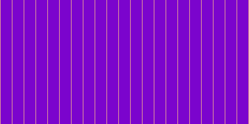 #7b04cd, #eba393 vertical lines, two pixels wide, thirty-six pixels apart