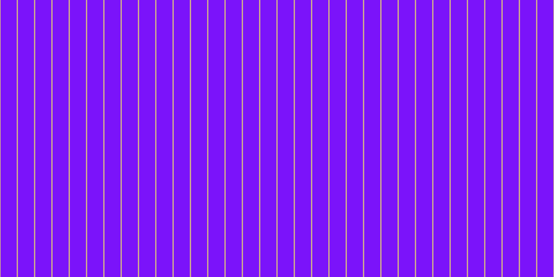 #7b13fa, #caa393 vertical lines, two pixels wide, twenty-three pixels apart