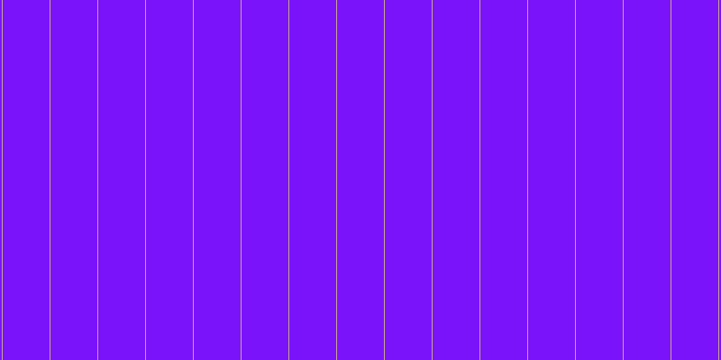 #7b13fa, #caa393 vertical lines, one pixels wide, fifty-two pixels apart
