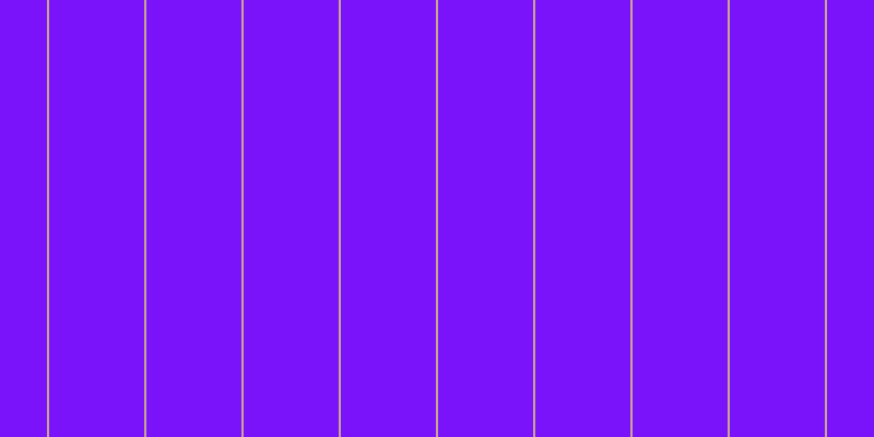 #7b13fa, #caa393 vertical lines, two pixels wide, eighty-seven pixels apart