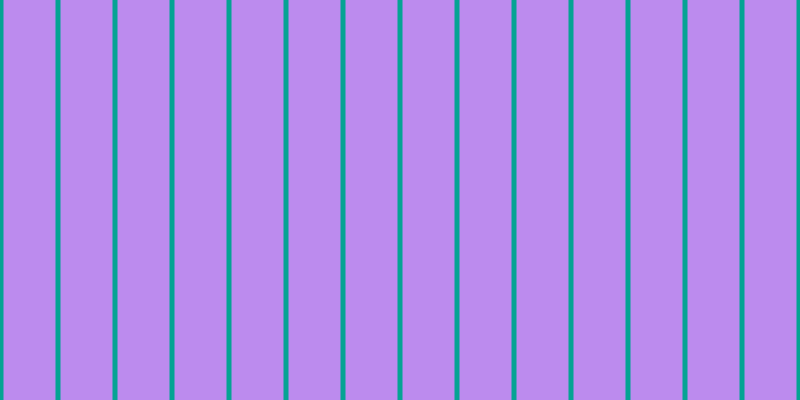 #7b18e0 (50%), #04a393 vertical lines, five pixels wide, fifty-two pixels apart