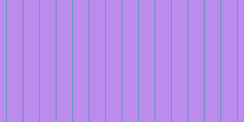 #7b18e0 (50%), #25a393 vertical lines, two pixels wide, fifty-two pixels apart