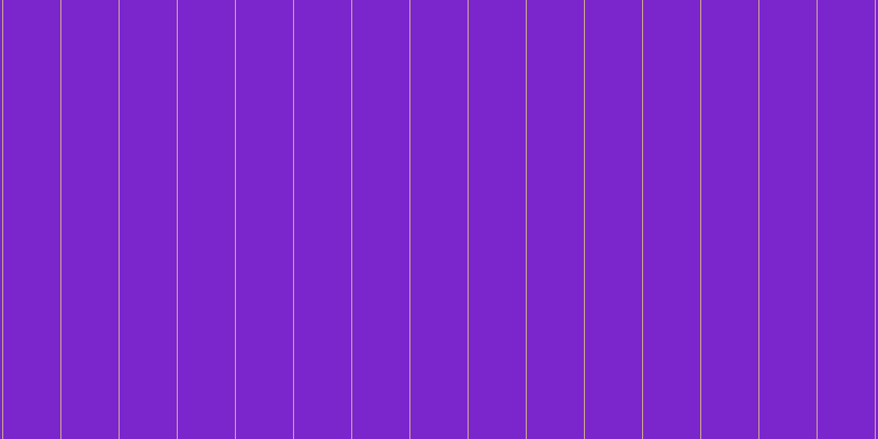 #7b25cd, #caa393 vertical lines, one pixels wide, fifty-two pixels apart