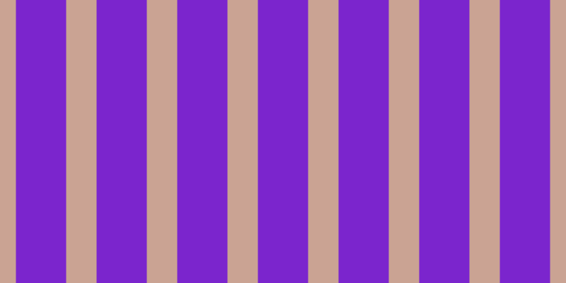 #7b25cd, #caa393 vertical lines, forty-three pixels wide, seventy-one pixels apart