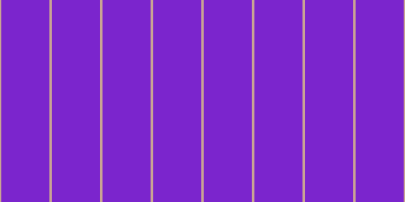 #7b25cd, #caa393 vertical lines, five pixels wide, ninety-five pixels apart