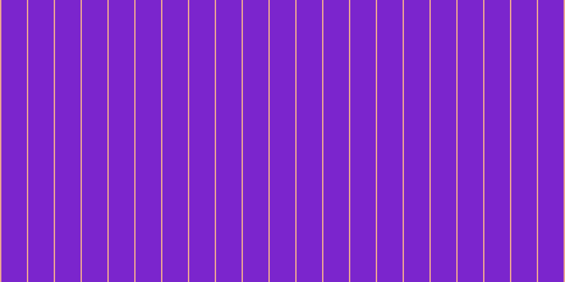 #7b25cd, #eba393 vertical lines, two pixels wide, thirty-six pixels apart