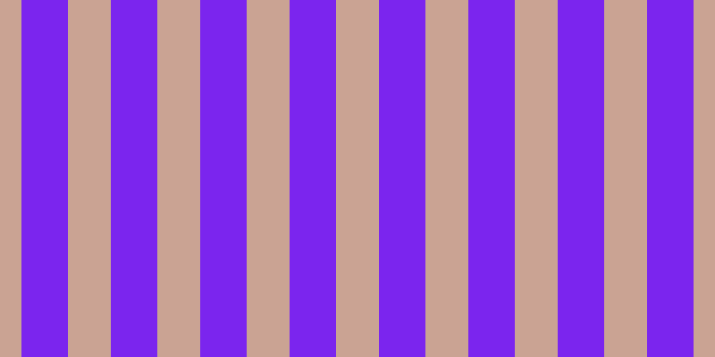 #7b25ee, #caa393 vertical lines, forty-eight pixels wide, fifty-two pixels apart