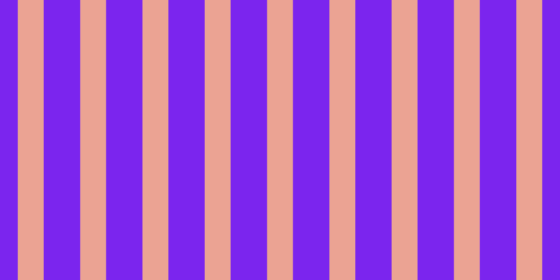 #7b25ee, #eba393 vertical lines, thirty-seven pixels wide, fifty-two pixels apart