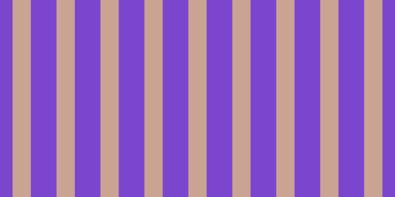 #7b46cd, #caa393 vertical lines, thirty-seven pixels wide, fifty-two pixels apart