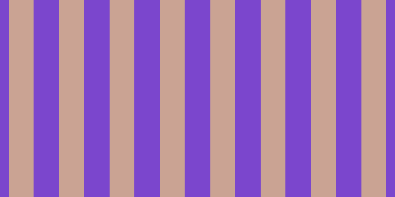 #7b46cd, #caa393 vertical lines, fifty pixels wide, fifty-two pixels apart