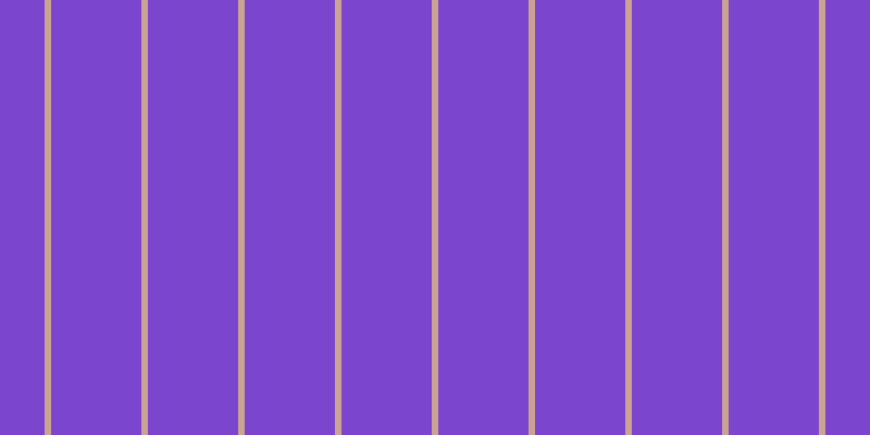 #7b46cd, #caa393 vertical lines, six pixels wide, eighty-three pixels apart