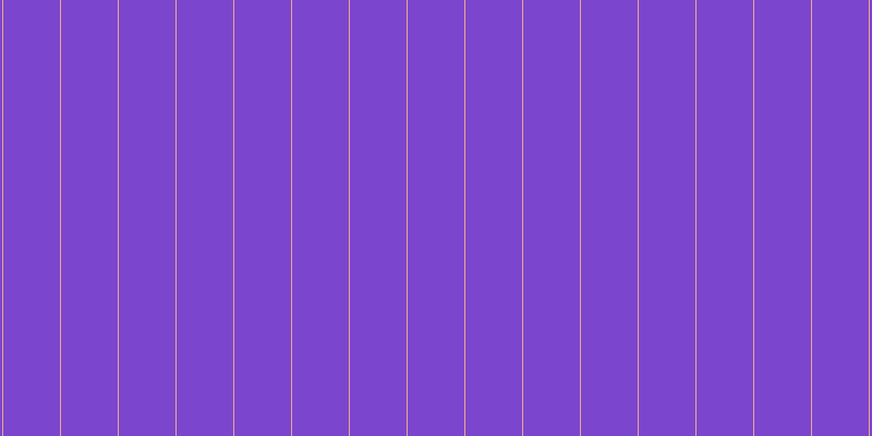 #7b46cd, #eba393 vertical lines, one pixels wide, fifty-two pixels apart