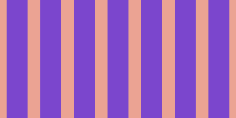 #7b46cd, #eba393 vertical lines, forty-three pixels wide, seventy-one pixels apart