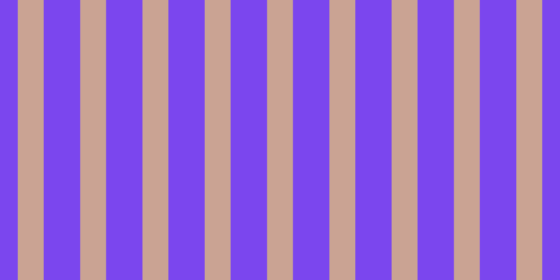 #7b46ee, #caa393 vertical lines, thirty-seven pixels wide, fifty-two pixels apart