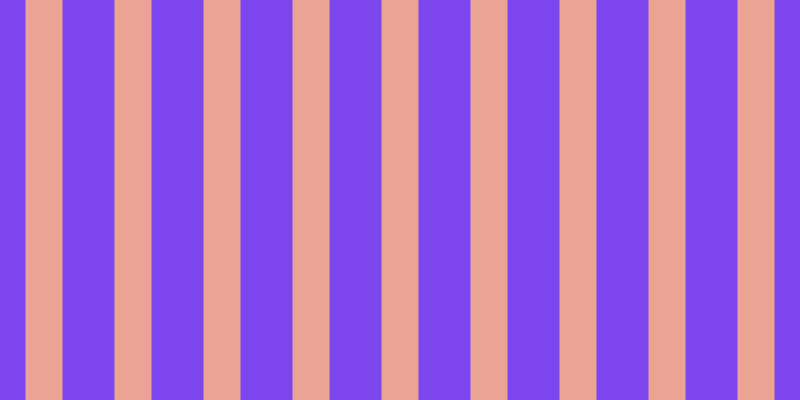 #7b46ee, #eba393 vertical lines, thirty-seven pixels wide, fifty-two pixels apart